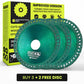 Multifunktionales Diamant-Sägeblatt für Winkelschleifer