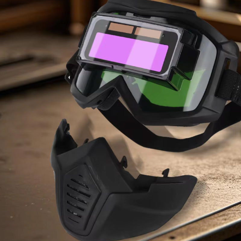 🔥🔥Bis zu 50% Rabatt 👷Neues Upgrade🛡️Automatisch abdunkelnder Schweißhelm für Augenschutz