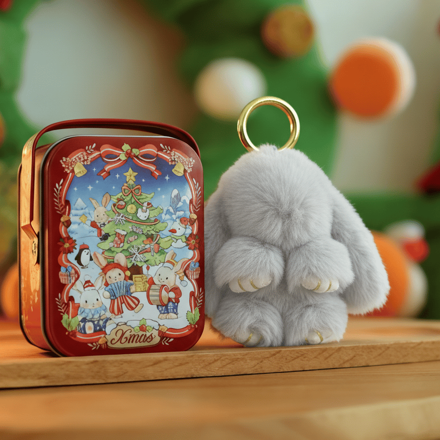 📢📢50 % Rabatt!! 🏆🐰 Handgefertigte, weiche Hasen-Pompon-Anhänger | Jedes Stück einzigartig gefertigt, weich und detailverliebt🎀🎁