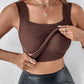 🏆Letzter Tag Sonderpreis 11,99 €!!💐Thermische Tank-Tops für Damen mit U-Ausschnitt und integriertem BH🌟💓
