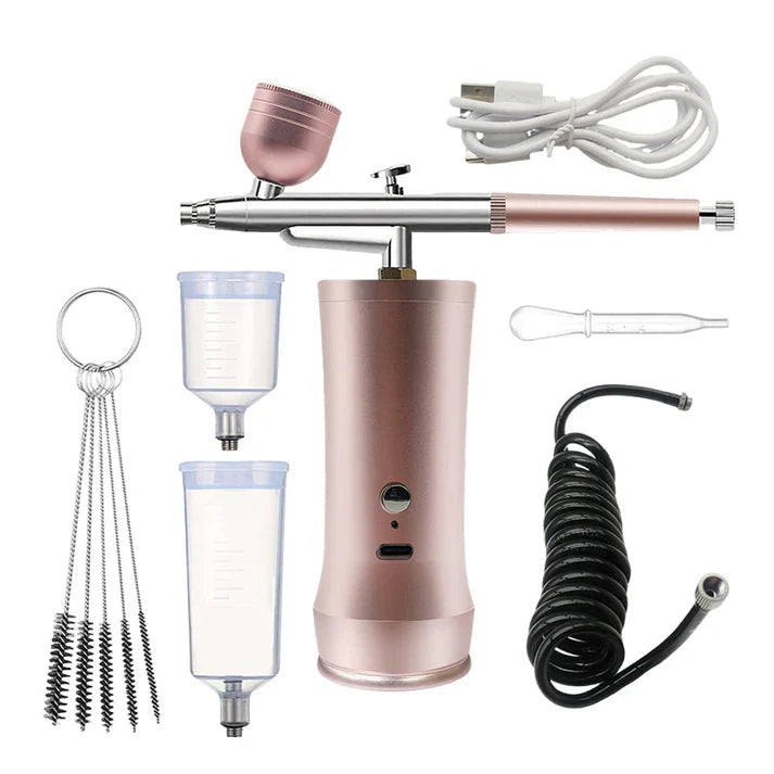 📢📢50 % Rabatt!! ⏰🛠️ All-in-One Airbrush-Set (mit Kompressor) – kabellos, präzise, für jeden kreativen Einsatz⚡Absolute Freiheit beim Airbrushen!