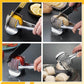 🏆 50 % Rabatt!! 🍋 Kreatives Küchen-Schneidewerkzeug, lebensmittelechtes Aluminiumlegierung Hand-Slicer