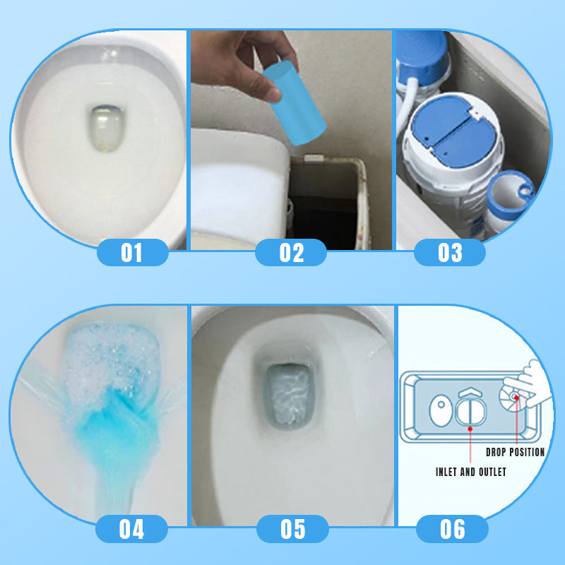 🚽🧼 Je mehr du kaufst, desto mehr sparst du! 🔥 Effektiver konzentrierter Entkalkungs-Toilettenreinigungsstab✨