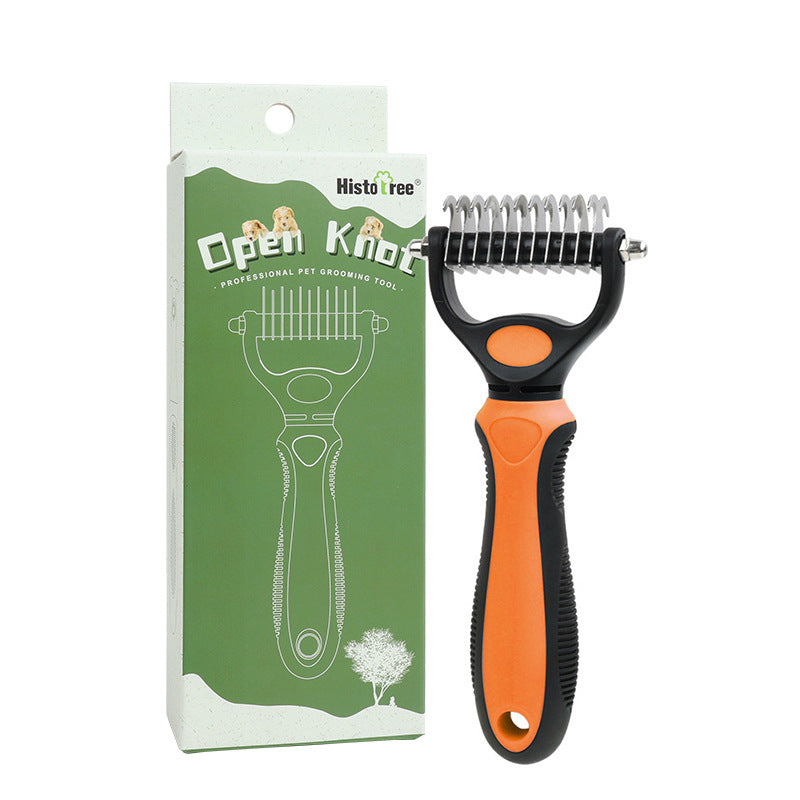 📢📢 50 % Rabatt!! 🐶🐱 Professionelles Enthaarungs-Tool für Hunde & Katzen – Entfernt Lose Haare Effektiv, Sanft zur Haut & Einfache Reinigung 🧼