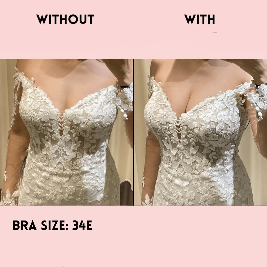 💕NUR HEUTE IM ANGEBOT: NUR 8,33 €!!💕OUFALI Lift-Einlagen für BHs – Leicht gepolstert, doppelseitig klebend👙 Wiederverwendbar, waschbar • Natürlicher Lift • Nahtlos unter der Kleidung ✨