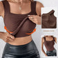 🏆Letzter Tag Sonderpreis 11,99 €!!💐Thermische Tank-Tops für Damen mit U-Ausschnitt und integriertem BH🌟💓