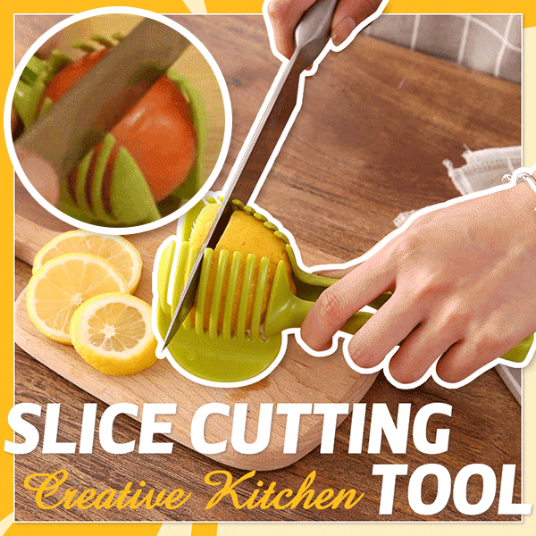 🏆 50 % Rabatt!! 🍋 Kreatives Küchen-Schneidewerkzeug, lebensmittelechtes Aluminiumlegierung Hand-Slicer