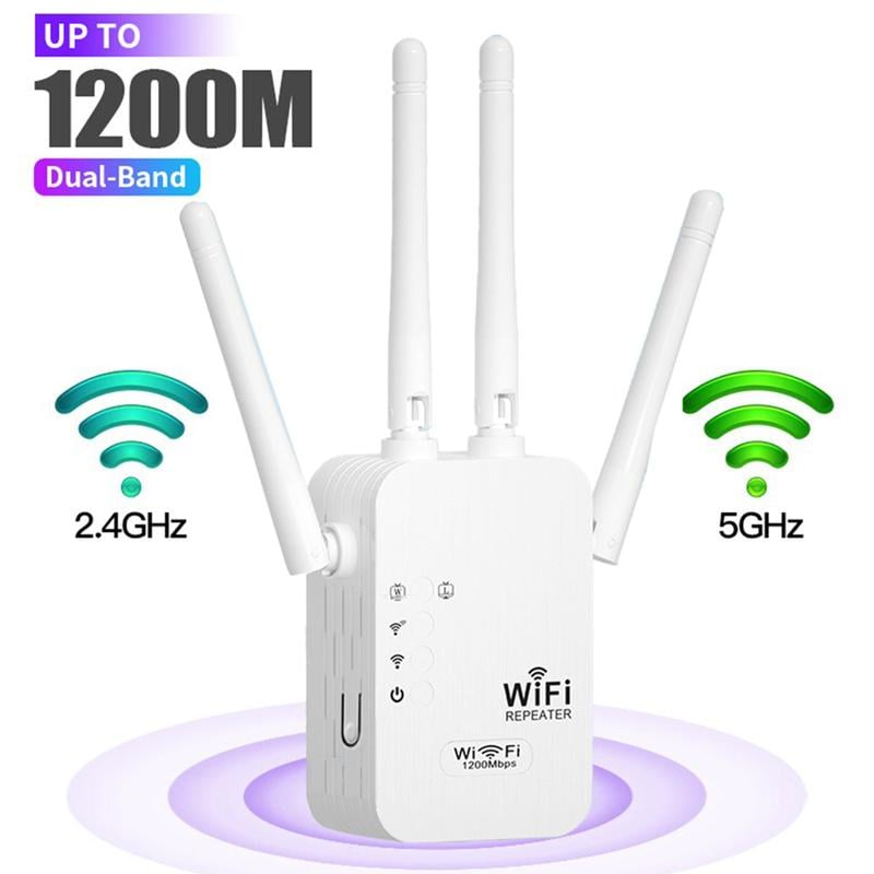 ⏳Zeitlich begrenztes Angebot⏳ 🔥 2026 WLAN-Verstärker – 1200 Mbit/s, Dualband (5 GHz / 2,4 GHz) 📶 Maximale Signalverstärkung – stabile Verbindung im ganzen Haus!