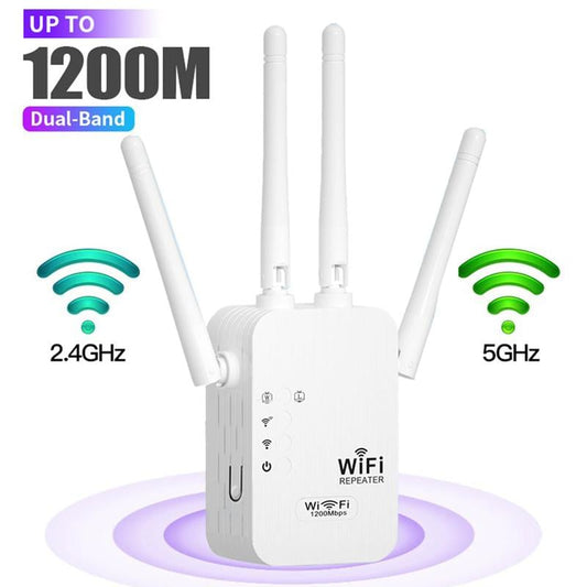 ⏳Zeitlich begrenztes Angebot⏳ 🔥 2026 WLAN-Verstärker – 1200 Mbit/s, Dualband (5 GHz / 2,4 GHz) 📶 Maximale Signalverstärkung – stabile Verbindung im ganzen Haus!