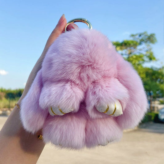 📢📢50 % Rabatt!! 🏆🐰 Handgefertigte, weiche Hasen-Pompon-Anhänger | Jedes Stück einzigartig gefertigt, weich und detailverliebt🎀🎁