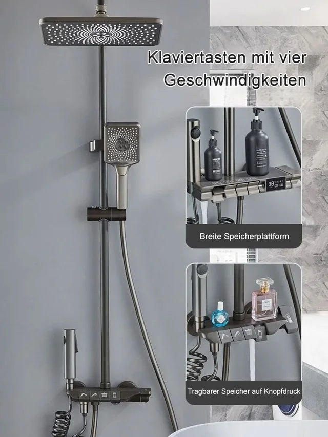 📢📢50% OFF !!⏰🔥Intelligentes Duschset mit konstanter Temperatur unter Druck