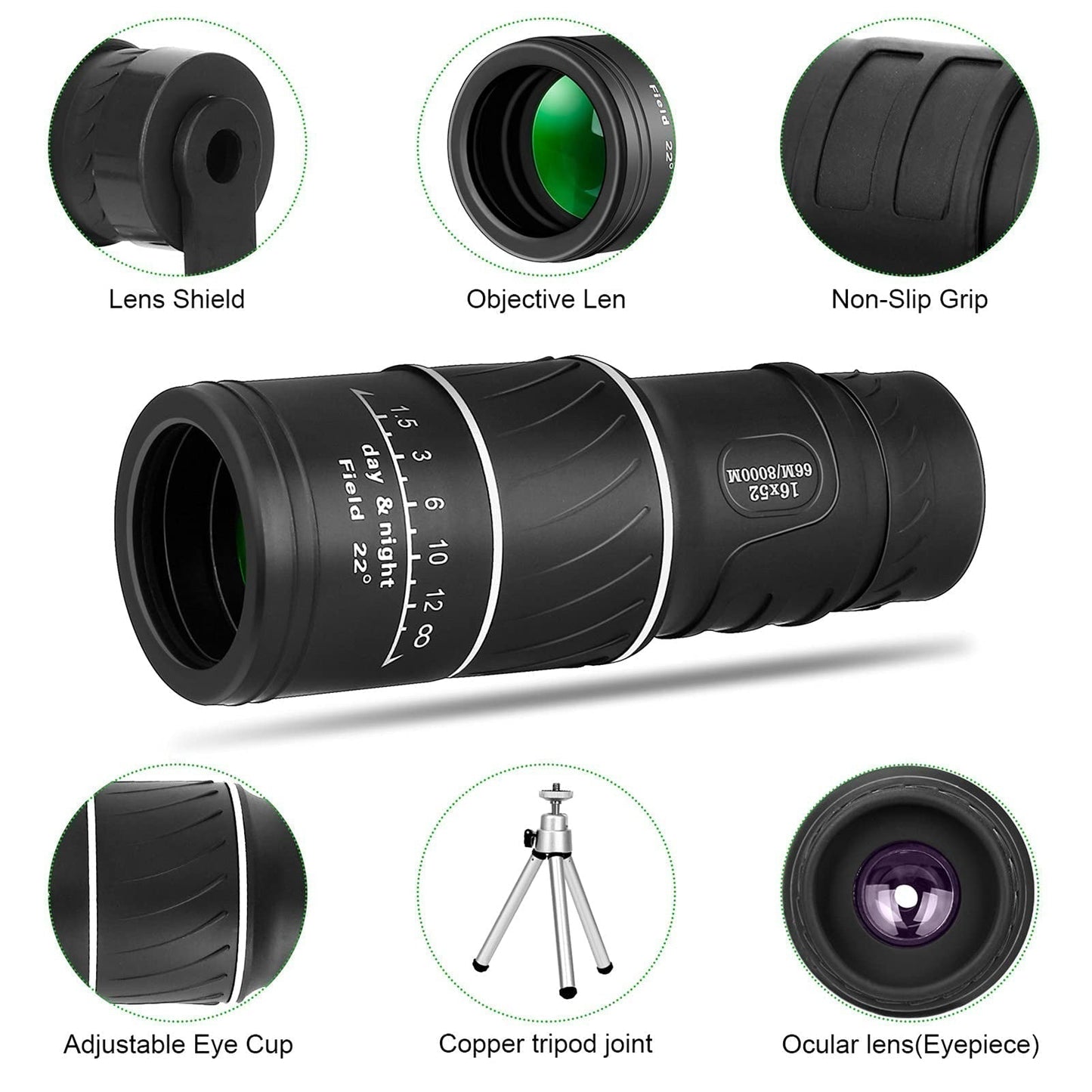 🌄 JETZT 50% | 🔭 Tragbares Monokular mit hoher Auflösung – Hochauflösend, wasserdicht & kompakt für unterwegs 🧭 Der kompakte Begleiter für jede Wanderung.