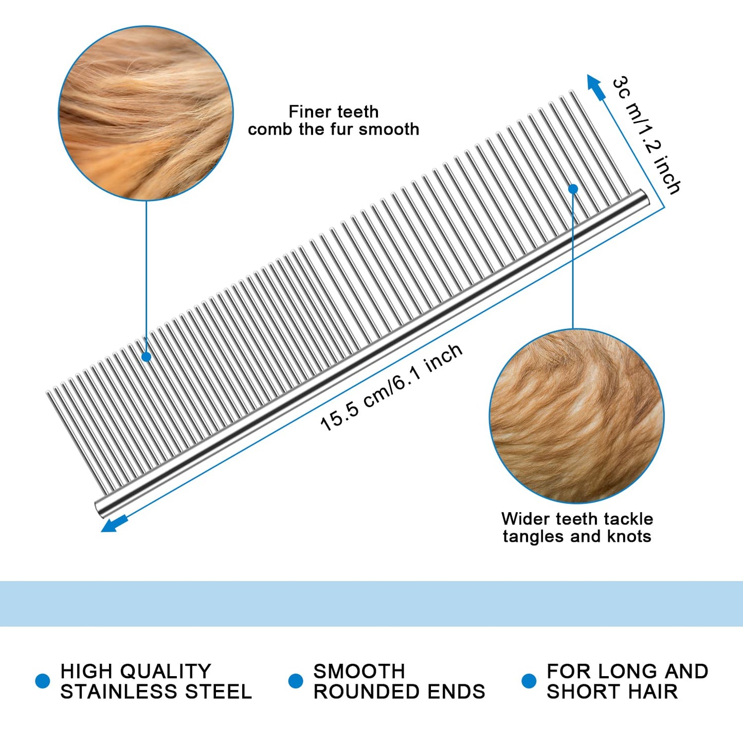 📢📢 50 % Rabatt!! 🐶🐱 Professionelles Enthaarungs-Tool für Hunde & Katzen – Entfernt Lose Haare Effektiv, Sanft zur Haut & Einfache Reinigung 🧼