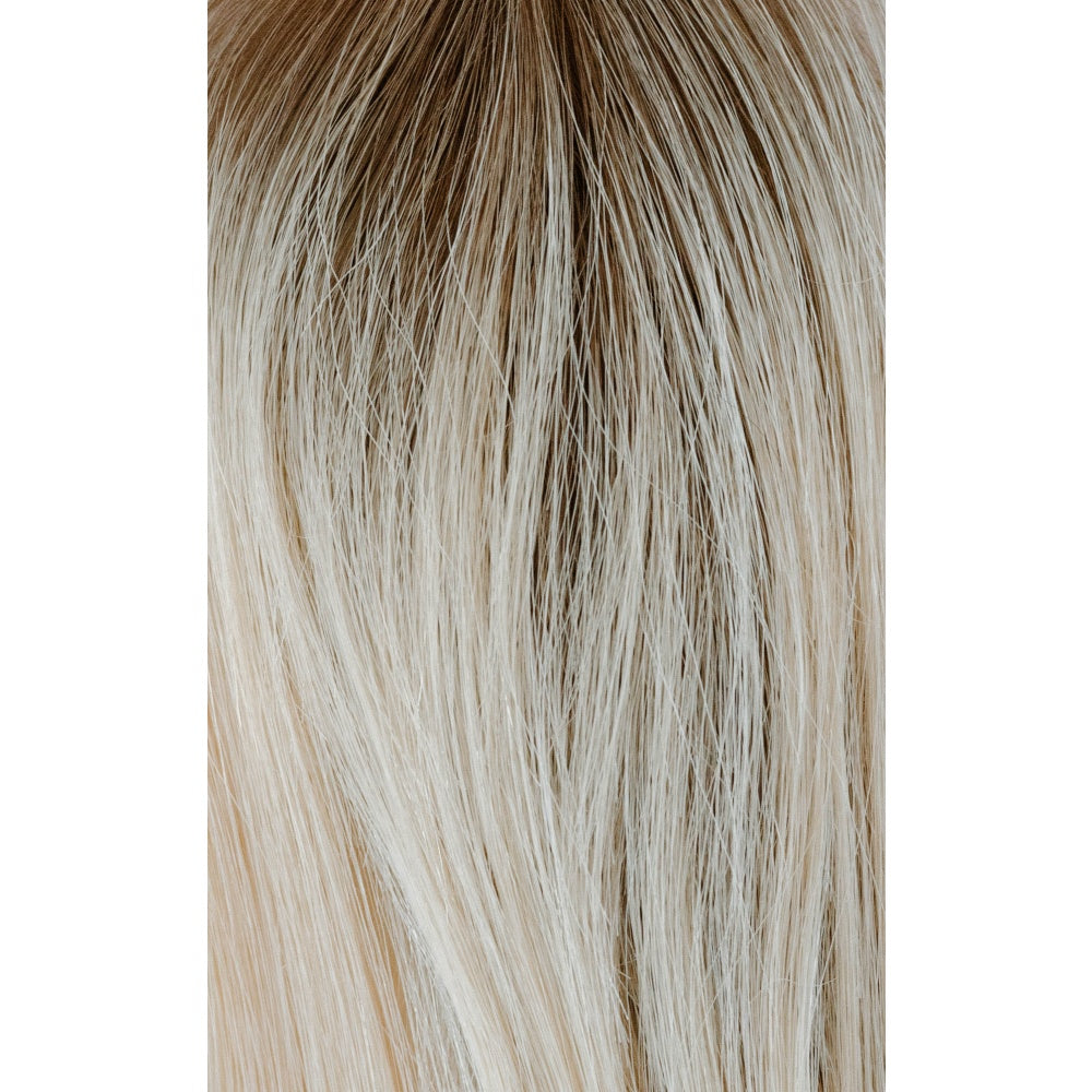 🔥Versandkostenfrei⏰ Nur noch heute 50% Rabatt! 🖤 Damen Clip-in Haarteil in natürlichem Schwarz | Unsichtbare Spitzenhaarverlängerung gegen dünne Stellen & Geheimratsecken, natürliches Echthaar-Look ✨