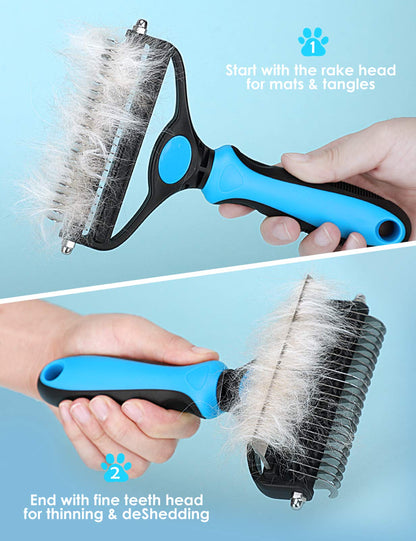 📢📢 50 % Rabatt!! 🐶🐱 Professionelles Enthaarungs-Tool für Hunde & Katzen – Entfernt Lose Haare Effektiv, Sanft zur Haut & Einfache Reinigung 🧼