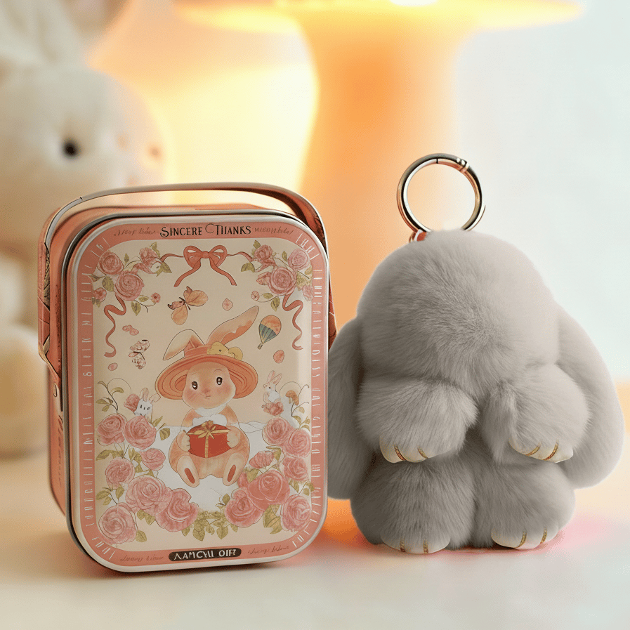📢📢50 % Rabatt!! 🏆🐰 Handgefertigte, weiche Hasen-Pompon-Anhänger | Jedes Stück einzigartig gefertigt, weich und detailverliebt🎀🎁