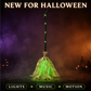 🧙 Nur für kurze Zeit: 55 % Rabatt! 🥳 Animierter Hexenbesen als Halloween-Dekoration mit Licht und Sound