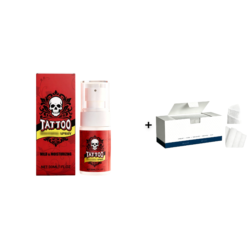📢📢50 % Rabatt!!🥳💞 2+1 GRATIS!!⚡🧴Feuchtigkeitsspendendes Spray zur Nachsorge bei Tattoos