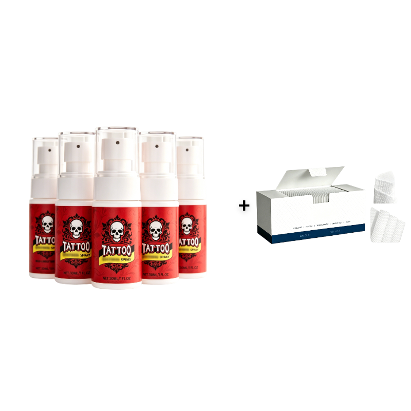 📢📢50 % Rabatt!!🥳💞 2+1 GRATIS!!⚡🧴Feuchtigkeitsspendendes Spray zur Nachsorge bei Tattoos