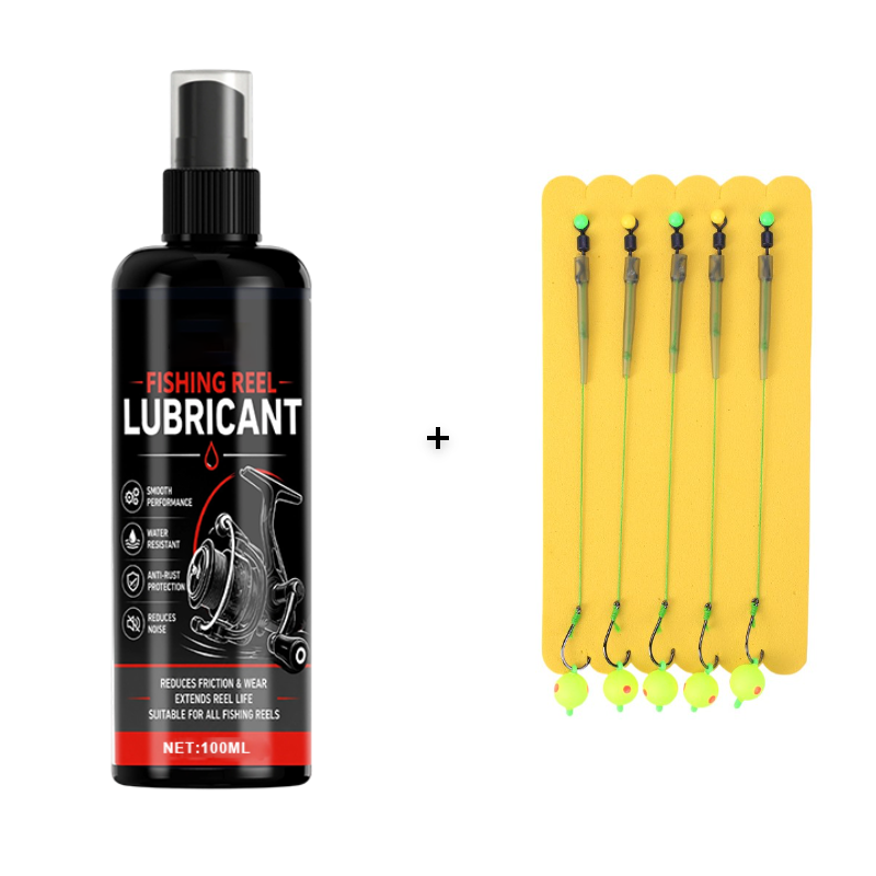 🔥 2+1 GRATIS!! 🎣 Nettoyant Lubrifiant Tout-en-Un pour l'Entretien des Moulinets de Pêche 🧴