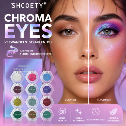 💗 LETZTER TAG – KAUF 1, BEKOMME 1 GRATIS 💗 Doppeltes Chrom‑Lidschattenprodukt