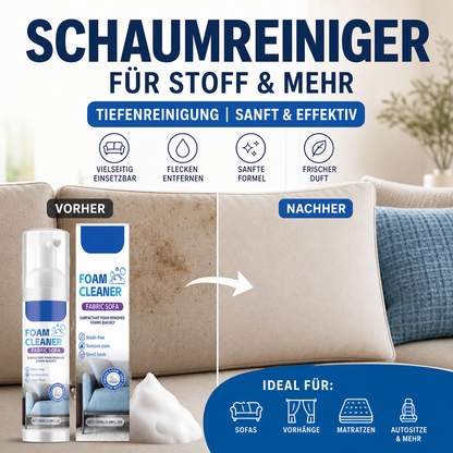 ⏳💥 Nur noch 3 Stunden – 7,99 €!! 🔥 🧽 Leistungsstarker Schaumreiniger für Stoffsofas