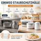🔥🎁 2+1 GRATIS!!🥳 💞Verdickte, transparente Staubschutzhülle – flexibel, transparent, wiederverwendbar, 20er-Packung! 📦✨