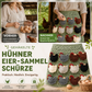 🔥 Alle 50% Rabatt + versandfrei 🐥🥚Gehäkelte Schürze zum Eiersammeln für Bauernhof & Haushalt✨