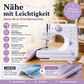 🧵 50% RABATT! 🛍️Multifunktionale Nähmaschine mit Overlock-Stich