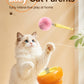 💥 50% Rabatt! 🐱 Elektrisches Katzenspielzeug – Ein-Knopf-Auslösefunktion, einziehbare Schnur, weicher Plüschball. Kompakter Griff, austauschbare Bälle. Für Wohnungskatzen & Kätzchen.🛡️