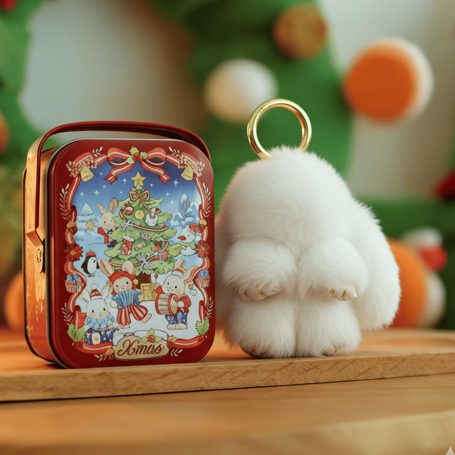 📢📢50 % Rabatt!! 🏆🐰 Handgefertigte, weiche Hasen-Pompon-Anhänger | Jedes Stück einzigartig gefertigt, weich und detailverliebt🎀🎁