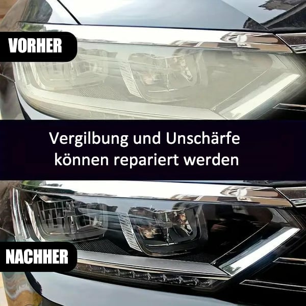 ⏳Begrenzte Zeit 50% Rabatt💥Scheinwerferaufbereitungs- und Kristallisationsbeschichtungsset für Kraftfahrzeuge