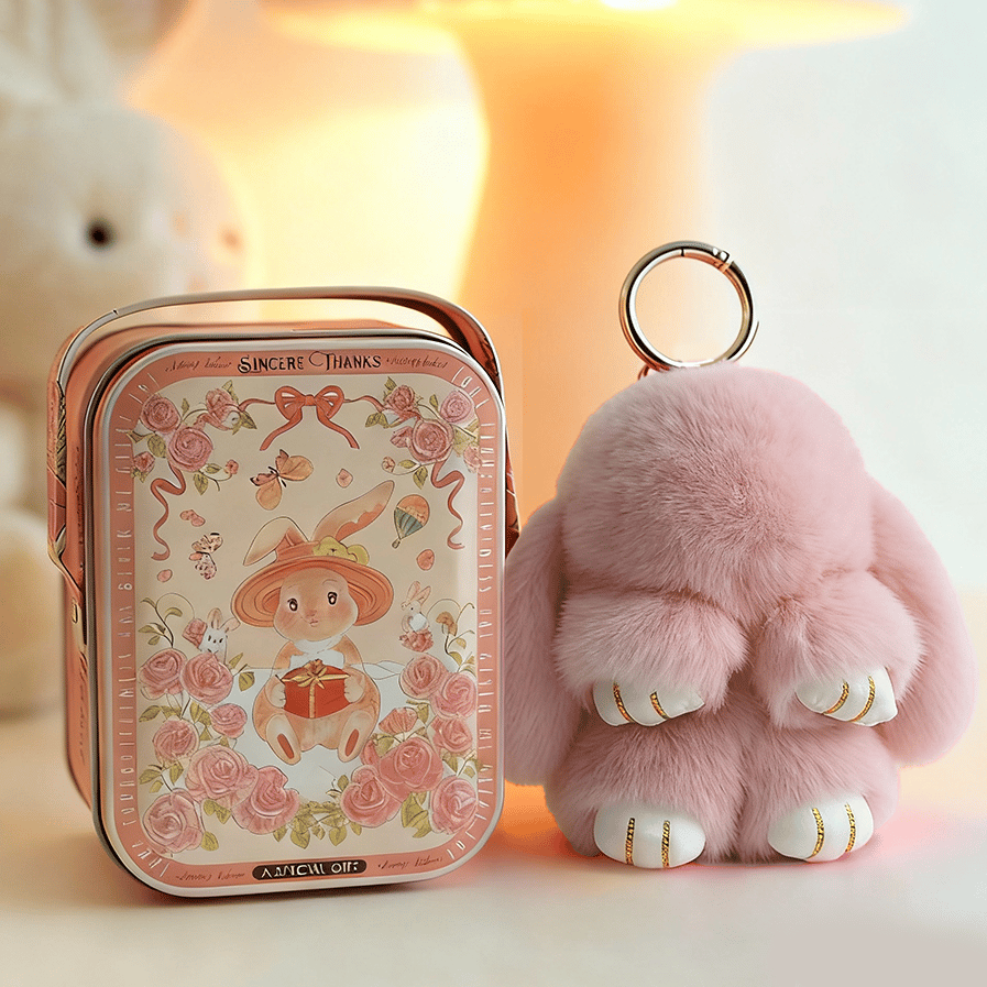 📢📢50 % Rabatt!! 🏆🐰 Handgefertigte, weiche Hasen-Pompon-Anhänger | Jedes Stück einzigartig gefertigt, weich und detailverliebt🎀🎁