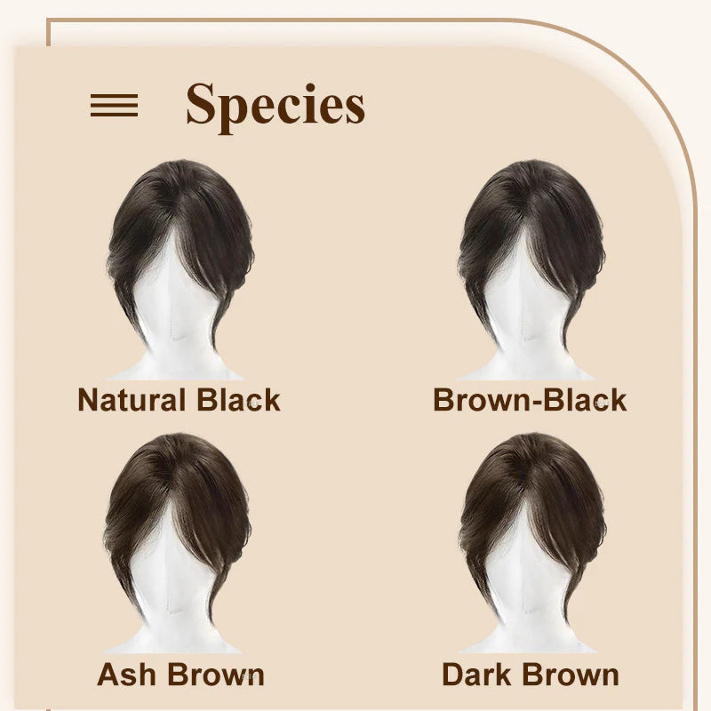 🍃✨ Clip-on Pony aus 100% Naturhaar – Perfekter Volumen-Pony in Sekunden! 💁‍♀️✨Natürlich & wiederverwendbar, leicht zu clippen, für jeden Anlass. Einfache Frisur-Upgrade!