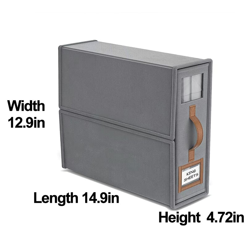 📢 JETZT 50 % RABATT!! ⏰ Faltbarer Organizer für Bettwäsche‑Sets