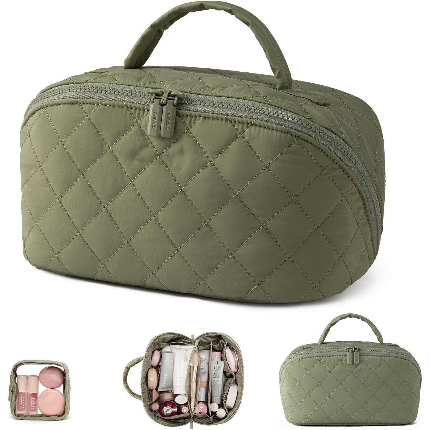 🔥👛 50% RABATT + Die 2. Tasche für nur 10 €! 👜 Die perfekte Reisemake-up-Tasche für Damen – hochwertig, praktisch, stylisch.