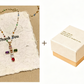 💎 50 % RABATT!! ✝️ Bunte Halskette mit Strass-Kreuzanhänger – leuchtender Glanz, verstellbare Länge & aussagekräftiges Statement ✨