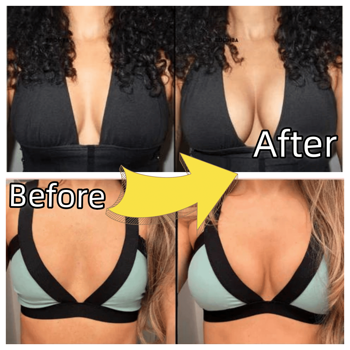 💕NUR HEUTE IM ANGEBOT: NUR 8,33 €!!💕OUFALI Lift-Einlagen für BHs – Leicht gepolstert, doppelseitig klebend👙 Wiederverwendbar, waschbar • Natürlicher Lift • Nahtlos unter der Kleidung ✨