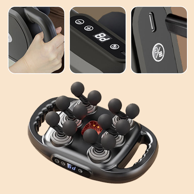 ⚡50% Rabatt | Multifunktionale, automatische Massagepistole mit 12 Köpfen⚡ Vorrat knapp! Jetzt zuschlagen!