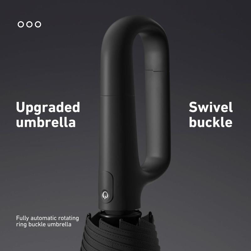 🔥🎁 2+1 GRATIS!! 50K+ verkauft! ☔Automatischer Faltregenschirm, wind‑ und wasserdicht, kompakt mit Schlaufenverschluss für den täglichen Gebrauch