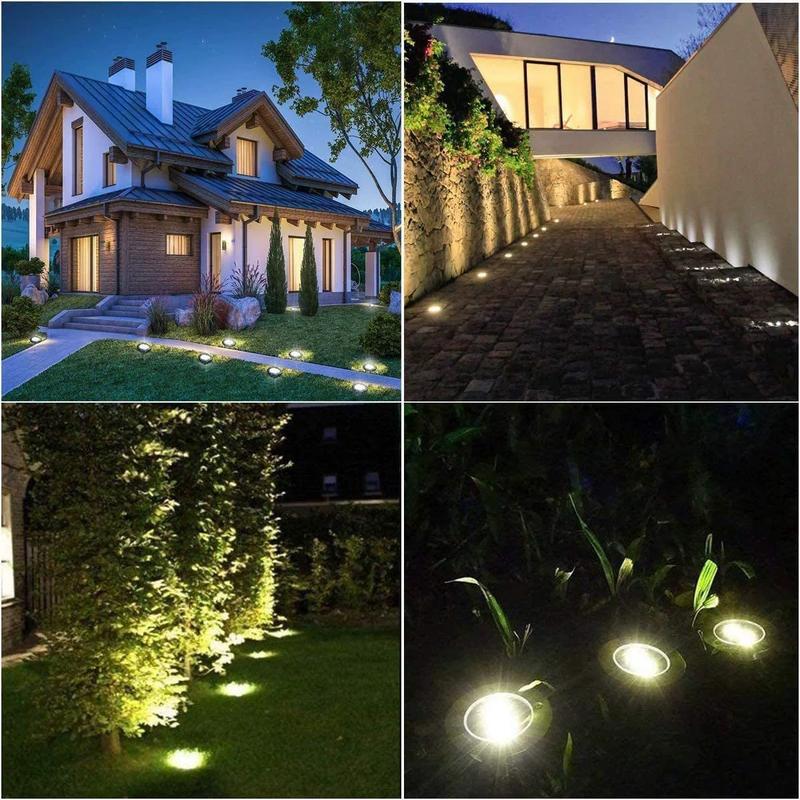 📢📢50 % Rabatt!! 🌙✨Solar-Bodenleuchten für Garten & Wege - Automatischer Sensor & wetterfest