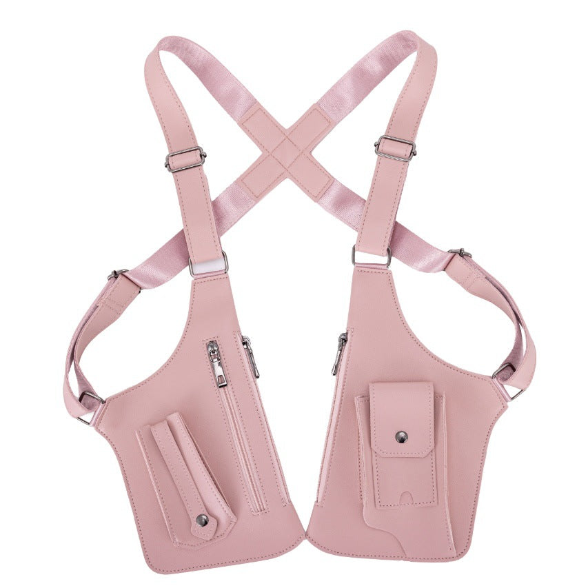 🔥Beliebter klassischer Stil🔥Anti-Diebstahl-Tasche im taktischen Stil für Herren mit doppeltem Schultergurt und mehreren Taschen
