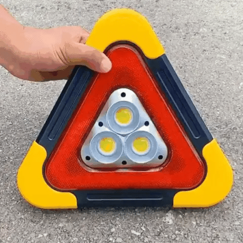 🆘 49% Rabatt!! 🔦 2-in-1 Solar-Warndreieck-Leuchten für den Notfall – ideal für Winter-Nacht-Pannen! 🚨 Sicheres Parking bei Pannen – jetzt Sicherheit doppelt sichern!