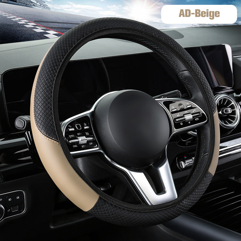 🚗 50% Rabatt! + 2. Hülle für 7€ ✨ Ultradünne Lenkradhülle Universal – rutschfest & luxuriös – passt in jedes Auto!