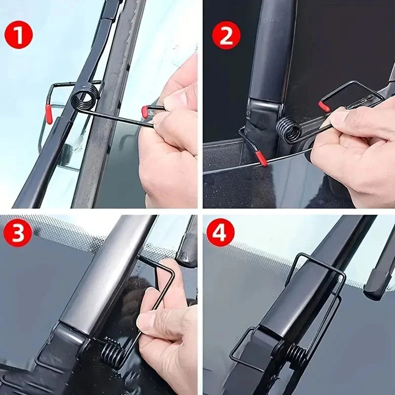 🚗Kaufen Sie 1, erhalten Sie 1 gratis!👍Scheibenwischerarm-Druckfederverstärker