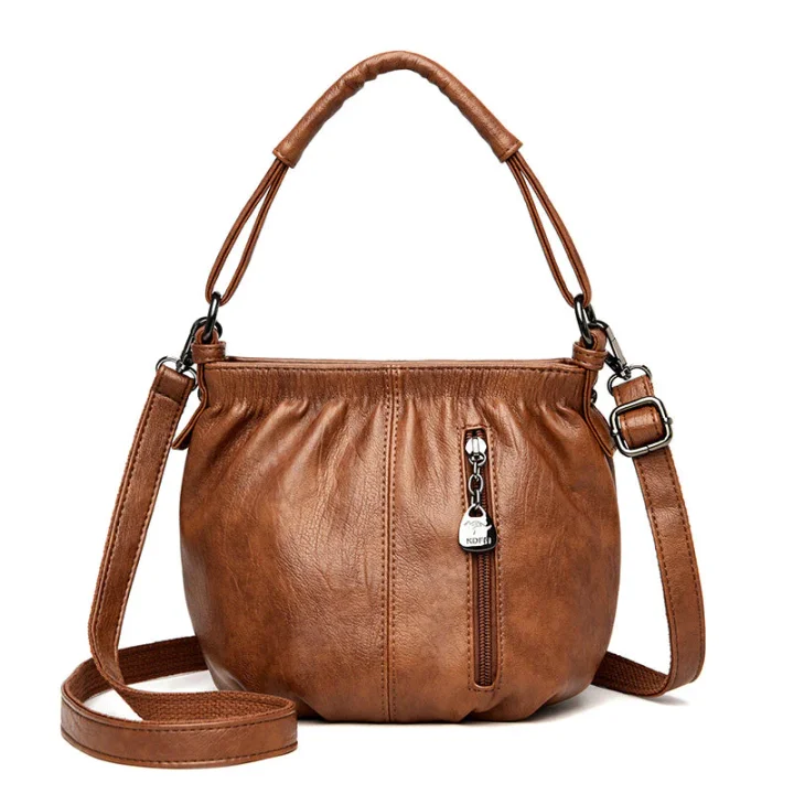 📢📢50 % Rabatt!! ⏰Damen Plissee-Handtasche aus weichem Material – Vielseitig tragbar als Hand-, Schulter- oder Umhängetasche 👜✨