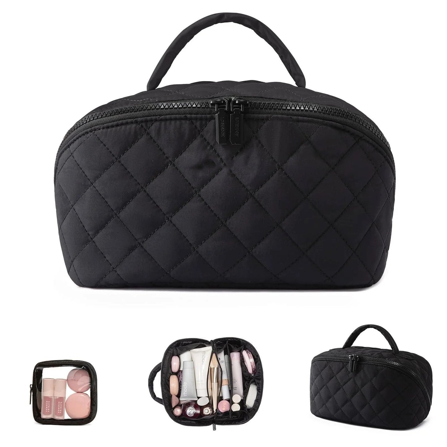 🔥👛 50% RABATT + Die 2. Tasche für nur 10 €! 👜 Die perfekte Reisemake-up-Tasche für Damen – hochwertig, praktisch, stylisch.