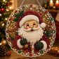 🎁🎄 DIY Weihnachts-Perlen-Diamantmalerei-Anhänger Bastelset | Farbechte, abriebfeste Perlen – handgefertigte Festdekoration zum Aufhängen 🎅💎