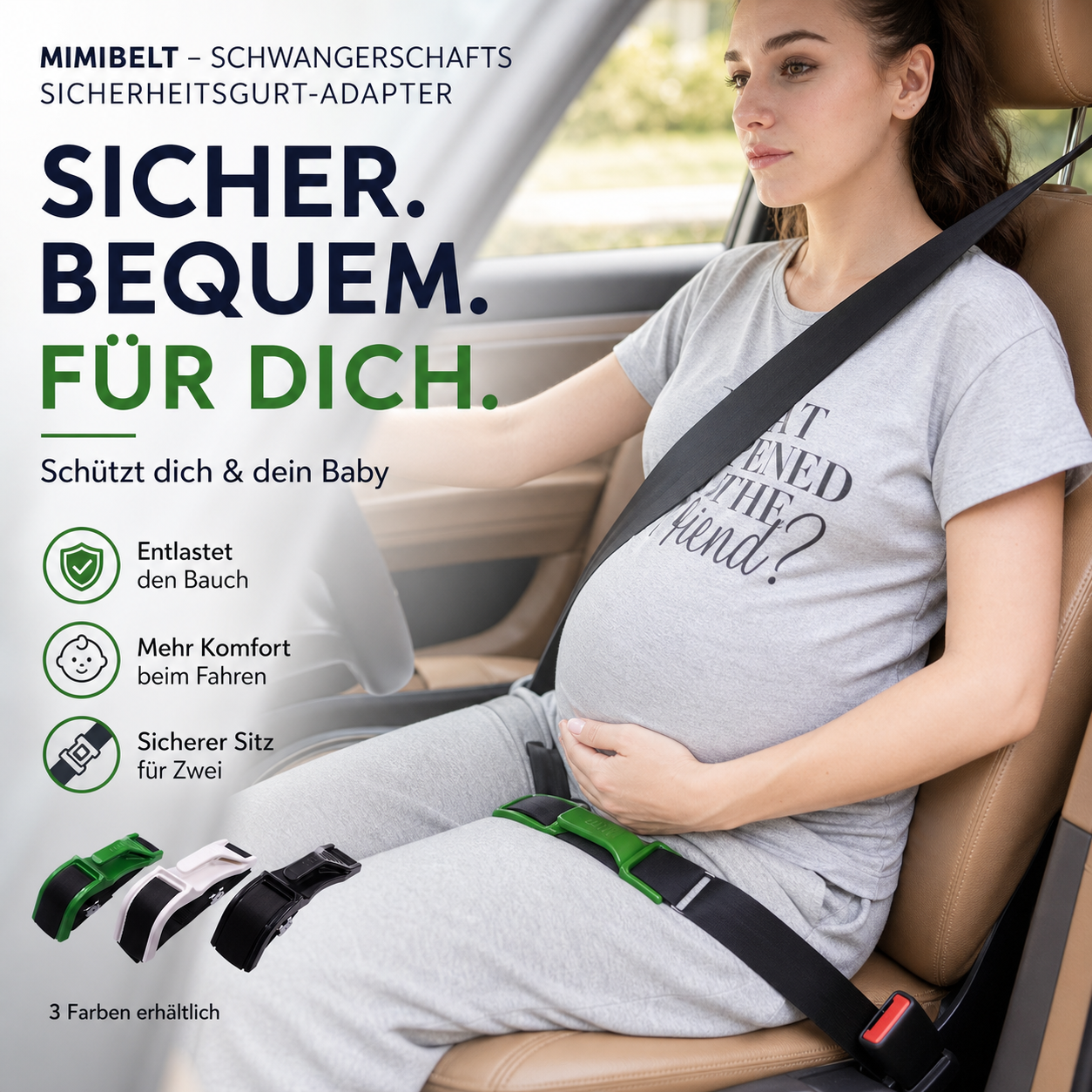 📢📢50 % Rabatt!! ⏰Schwangerschaftssicherheitsgurt 🤰🚗