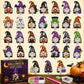 🎉✨ 31 Tage voller Gnome-Überraschungen: Halloween-Diamantmalerei-Adventskalender